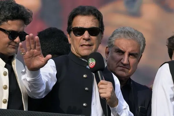 ▲▼巴基斯坦前總理伊姆蘭汗（Imran Khan）。（圖／達志影像／美聯社）