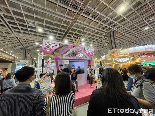 ▲▼2022ITF台北國際旅展,泰國觀光局。（圖／記者周姈姈攝）