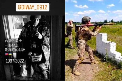 25歲阿美族戰士戰死烏克蘭！　持槍立射影片曝「手榴彈寫國罵」