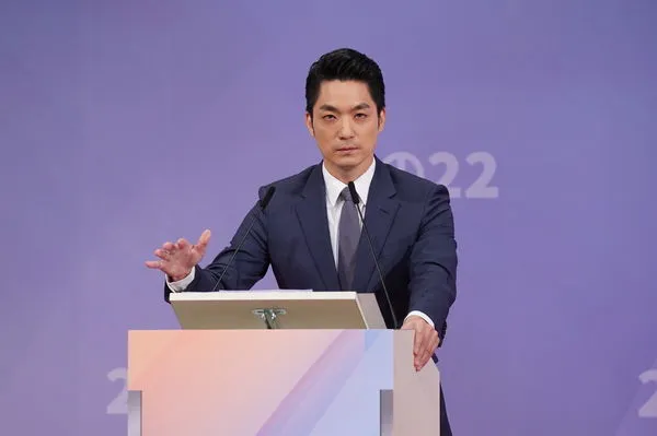 ▲▼台北市長候選人電視辯論會-蔣萬安、陳時中、黃珊珊。（圖／台北市長候選人電視辯論會主辦方提供）