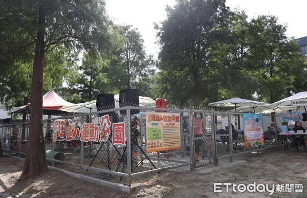 ▲雲林虎尾汪星人運動公園揭牌啟用。（圖／記者蔡佩旻翻攝）