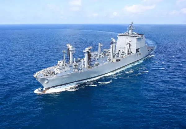 ▲▼南韓國內最大軍需補給艦「昭陽號」。（圖／大韓民國防衛事業廳）