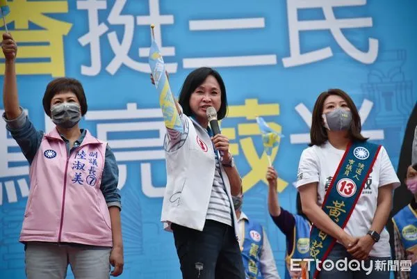 ▲國民黨高雄市長候選人柯志恩。（圖／記者許宥孺翻攝）