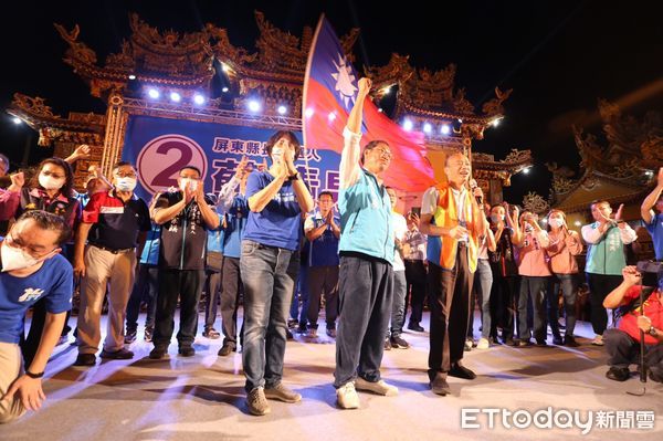 ▲高雄市前市長韓國瑜南下東港為蘇清泉助選             。（圖／蘇清泉服務處提供，下同）