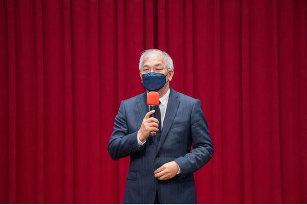 圖二：世新大學校長陳清河出席運作傳承會開幕式。（圖／世新大學提供）