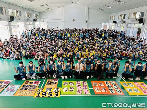 ▲▼  嘉大附小反霸凌宣導 。（圖／記者翁伊森翻攝）