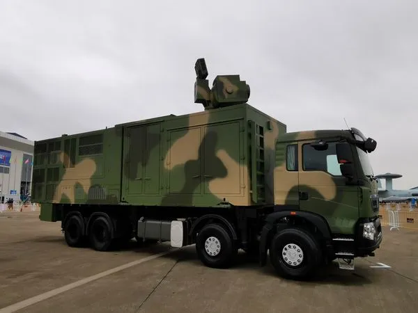 ▲解放軍空軍車載戰術激光（雷射）武器。（圖／翻攝澎湃新聞）