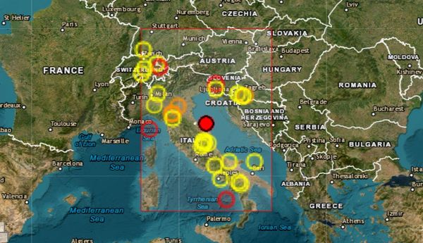 ▲▼義大利5.7強震。（圖／emsc csem）
