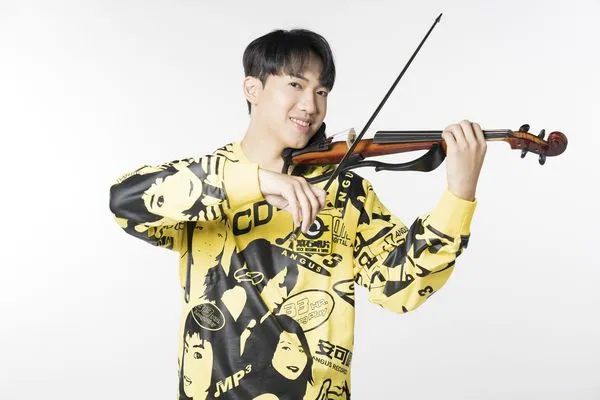 ▲ 林子安在YouTube界有「最帥小提琴王子」封號。（圖／滾石唱片提供）