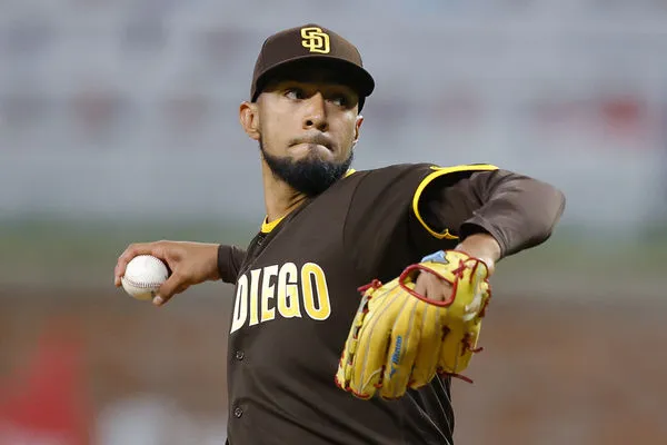 ▲教士終結者蘇亞雷斯（Robert Suarez）。（圖／翻攝自推特／@BRWalkoff）