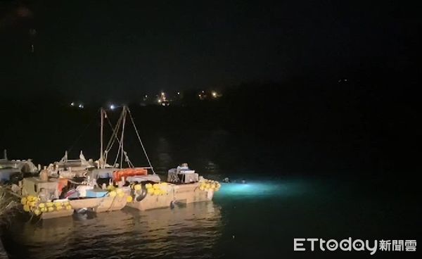 ▲▼基翬漁港傳出潛客溺水，1男子無生命跡象1輕傷。（圖／記者楊漢聲翻攝）