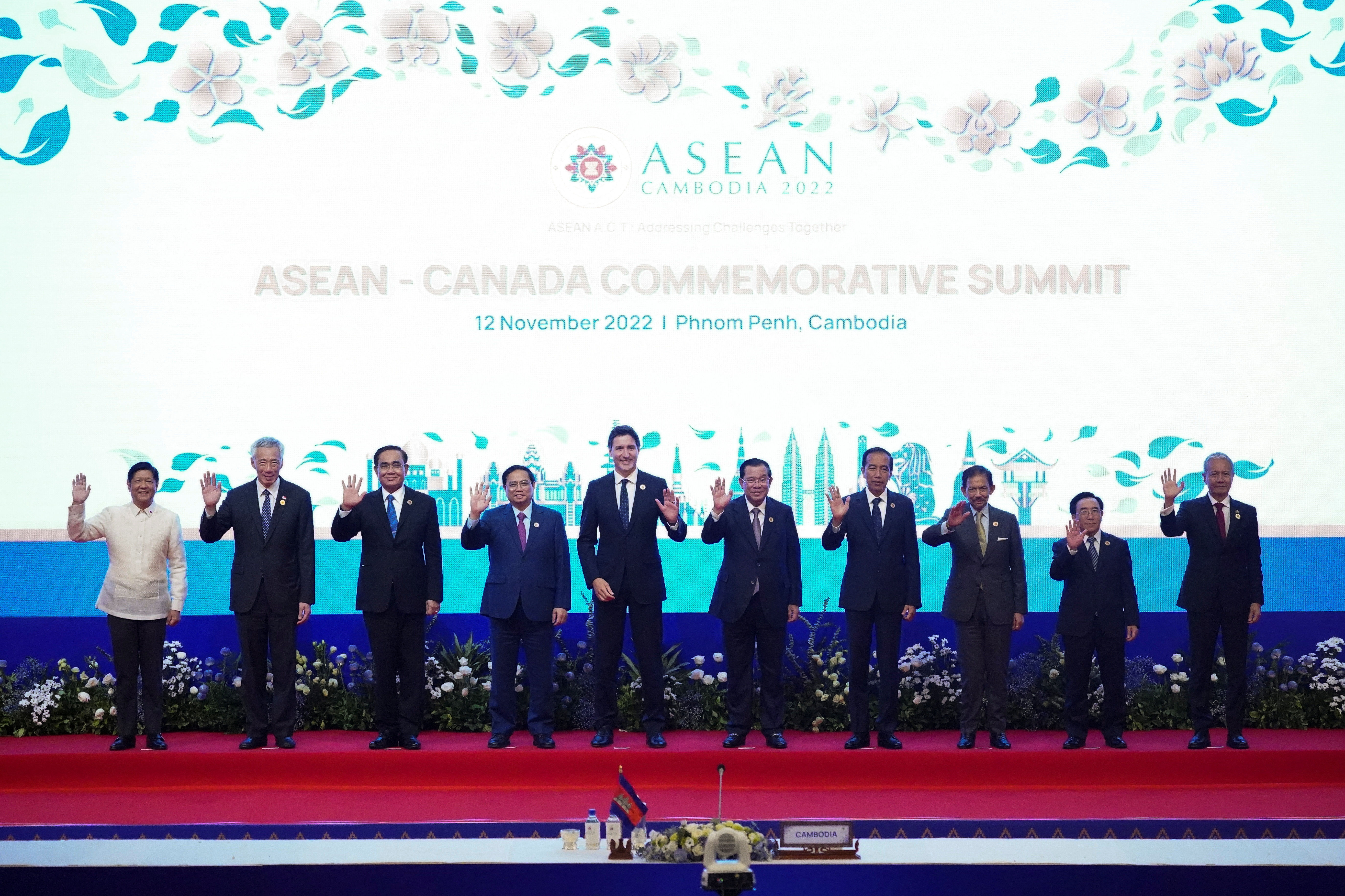 ▲▼第40、41屆東南亞國家協會（ASEAN）峰會及系列會議10至13日在柬埔寨首都金邊召開。（圖／路透）