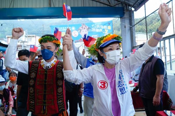 ▲▼        柯志恩茂林站台林榮昊　強調國民黨對原鄉建設不遺餘力     。（圖／柯志恩競選辦公室）