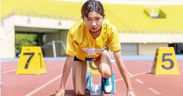 林玉書剛開始加入《全明星運動會4》表現優異，令人期待她之後的成績。（圖／取自林玉書臉書）