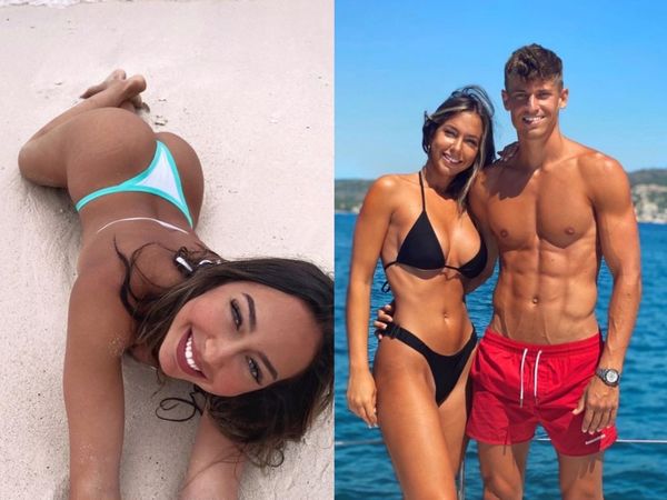 ▲洛倫特和未婚妻派翠西亞（合成圖／翻攝自IG）