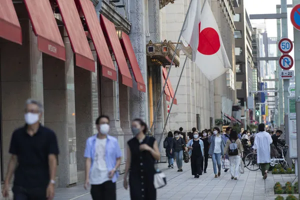 ▲▼日本東京疫情。（圖／達志影像／美聯社）