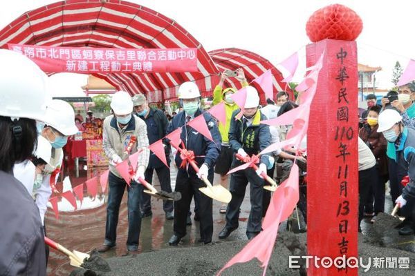 ▲為強化溪北地區建設，台南市政府積極推動地方建設，讓溪北地區長照資源更加完善，落實區域平衡目標。（記者林云攝）