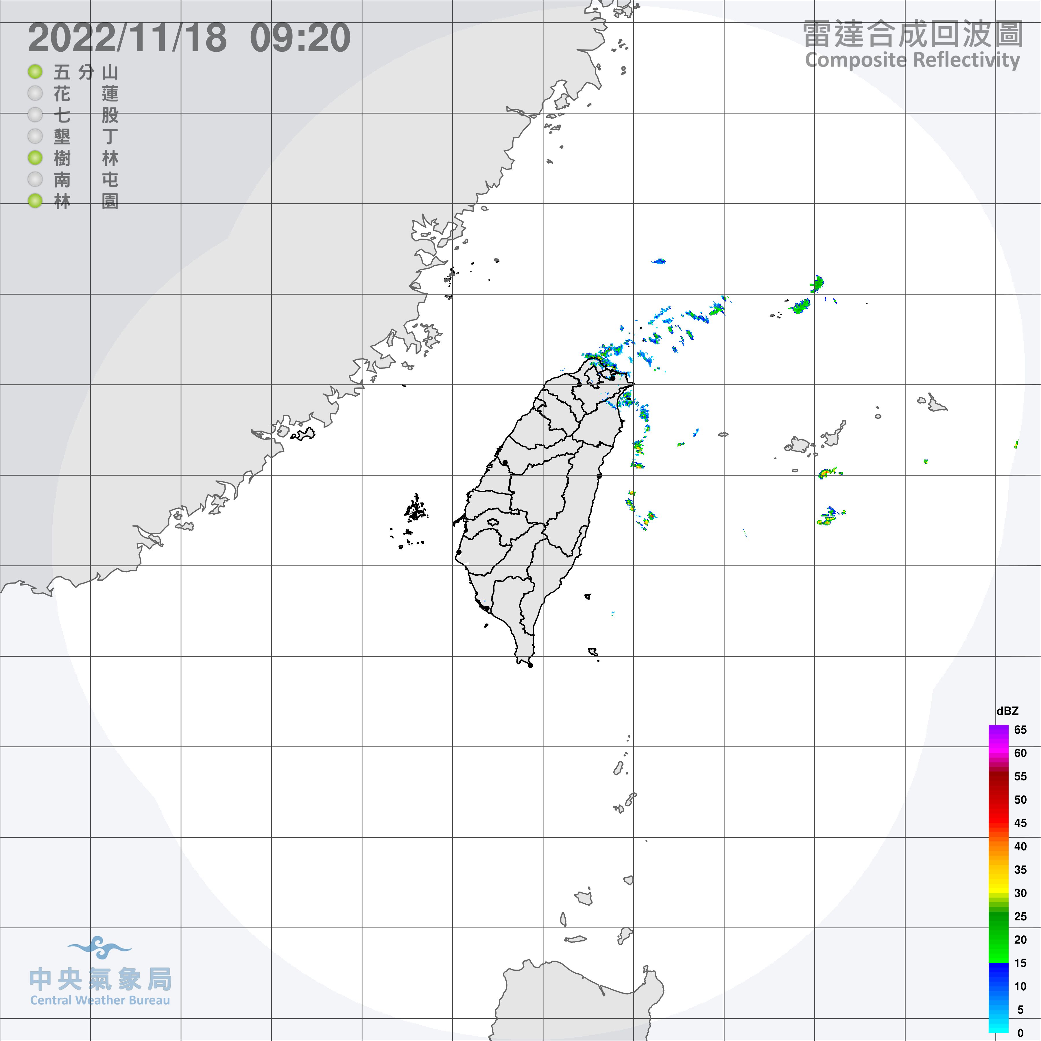 ▲▼今各地大多晴朗。（圖／氣象局）