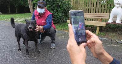 最強動保阿北！中和動物之家推銷有成　幫收容10年黑狗一周找到家