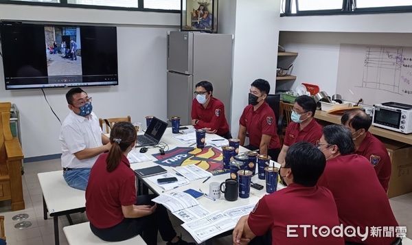 ▲台南市消防第六大隊，為強化安檢小組量能，辦理「2022年下半年消防安全講習訓練」。（圖／記者林悅翻攝，下同）
