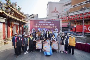 北港媽祖首次遶境雲林！朝天宮蔡咏鍀偕張麗善、20鄉鎮代表發佈遶境路線