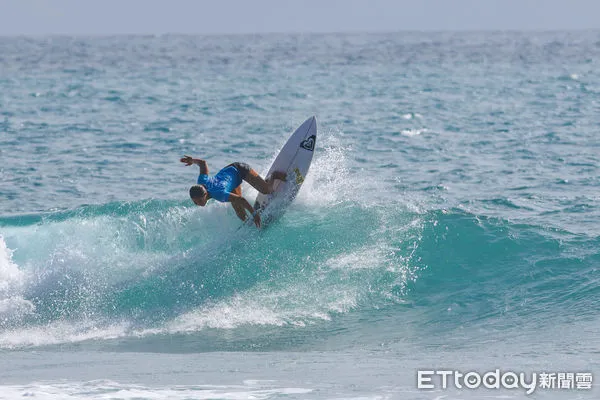 ▲2022台灣國際衝浪公開賽男女子積分賽，於19日完賽。（圖／記者楊漢聲翻攝）