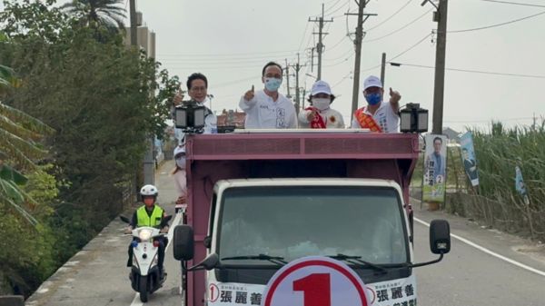 ▲▼      朱立倫力挺雲林縣長張麗善　「20鄉鎮願景親履巡迴」口湖上場    。（圖／張麗善競選辦公室提供）