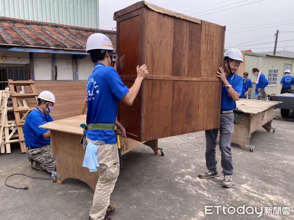 ▲台南市做工行善團迄今已完成195戶，受到各界認同與支持，並多次獲得勞動部許銘春部長肯定嘉許。（圖／記者林悅翻攝，下同）