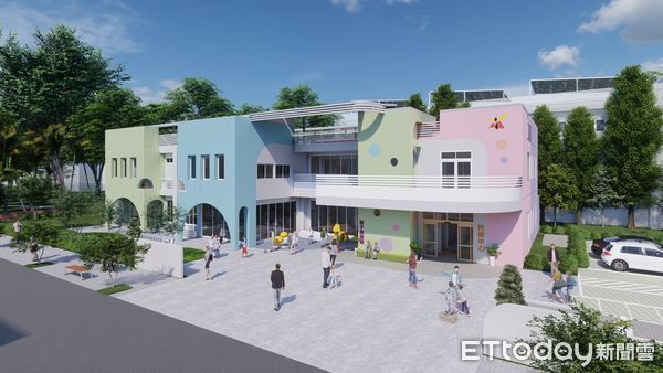 ▲台南市工務局新建「台南市安南區托育資源中心新建工程」，預計底動工，2014年2月完工。（圖／記者林悅翻攝）