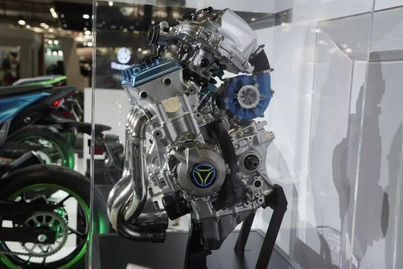 【2022米蘭車展】內燃機不死！ Kawasaki宣布2030年將市售氫燃料引擎！
