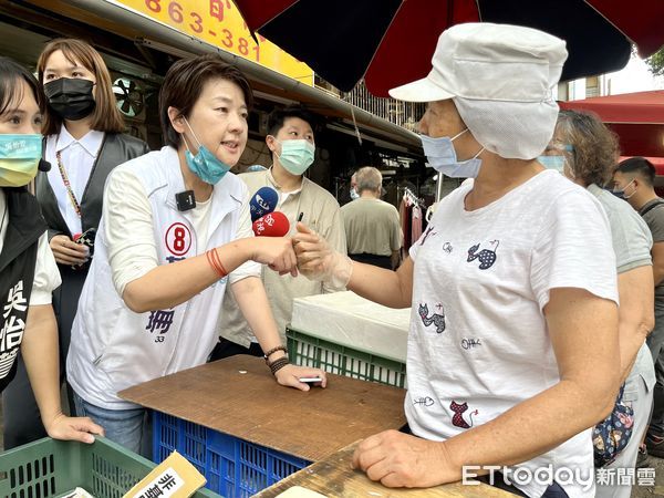 ▲▼黃珊珊走訪國光市場。（圖／記者許靖騏攝）