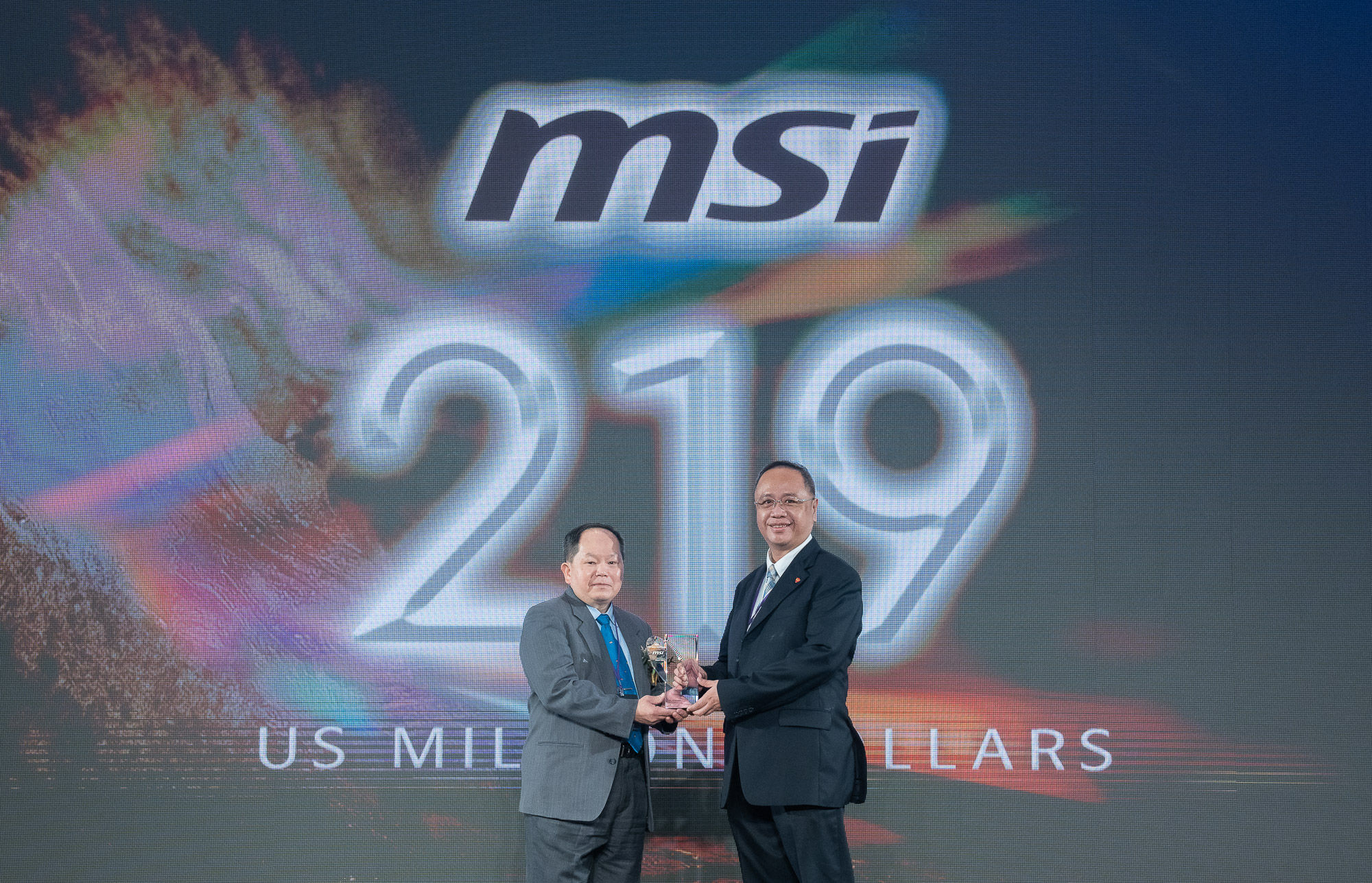 ▲▼MSI微星今年再度獲選台灣25大國際品牌，品牌價值達2.19億美元，較去年大幅提升27%。（圖／微星提供）