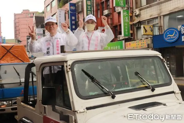 ▲▼ 新北市議員候選人廖裕德選前衝刺，展開鐵人行程拜票 。（圖／競總提供）