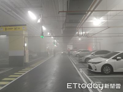 南消實地煙霧測試 海安路地下停車場汽車火災排煙問題有解