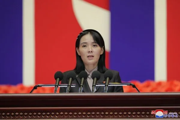 ▲▼北韓朝鮮勞動黨副部長金與正。（圖／達志影像）