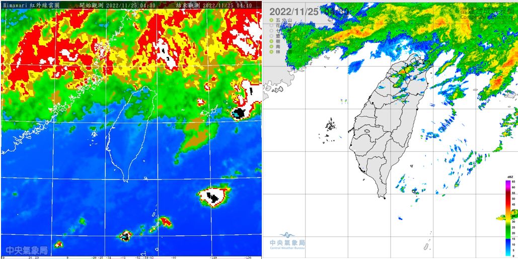 ▲▼衛星雲圖。（圖／翻攝中央氣象局）