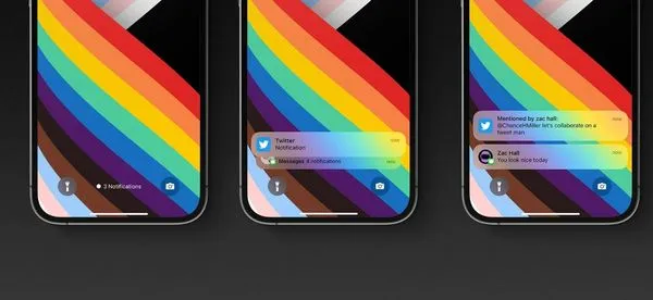 ▲iOS 16三種鎖定模式。（圖／取自9to5mac）