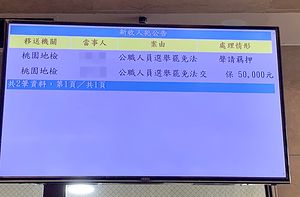 桃園8里長候選人遭搜索約談　涉每票1000元、罐頭禮盒賄選