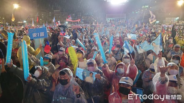 ▲▼「蔣萬安奮戰勝選之夜」造勢晚會。（圖／記者屠惠剛攝）