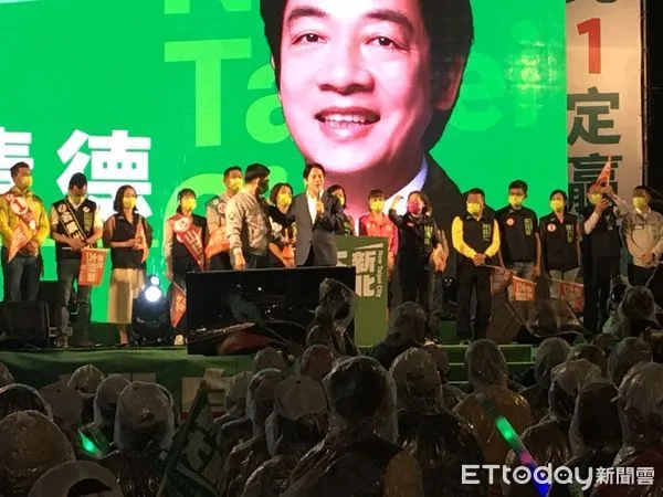 ▲▼民進黨新北市長候選人林佳龍、總統蔡英文、副總統賴清德。（圖／記者杜冠霖攝）