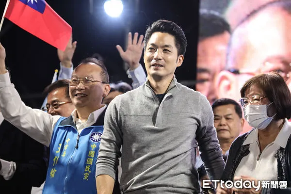 ▲國民黨蔣萬安當選台北市長。（圖／記者林敬旻攝）