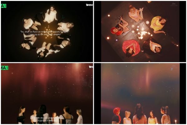 ▲IVE的VCR影片（左）被質疑抄襲Red Velvet的MV（右）。（圖／翻攝自YouTube）