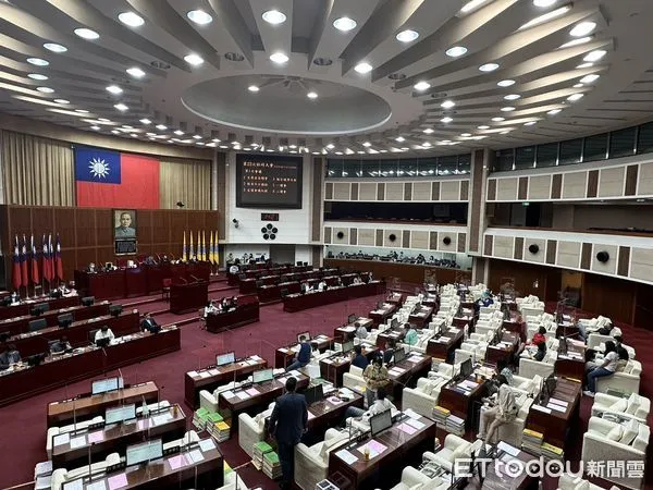 ▲▼台北市議會28日進行覆議案表決。（圖／記者袁茵攝）