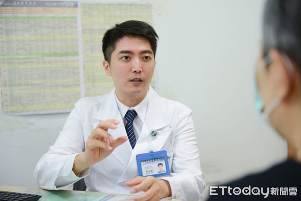 台北慈濟醫院壞死性筋膜炎個案。（圖／醫院提供）