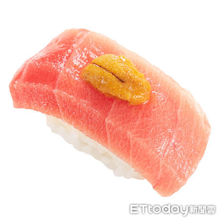 ▲壽司郎海膽鮪魚中腹、赤蝦。（圖／壽司郎提供）
