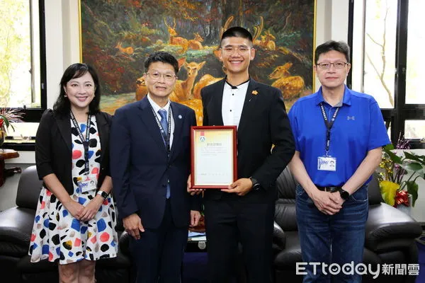 ▲▼   嘉大木設系林育廷獲教育部邀請分享學海飛颺心得 鼓勵在學勇敢築夢 。（圖／嘉義大學提供）