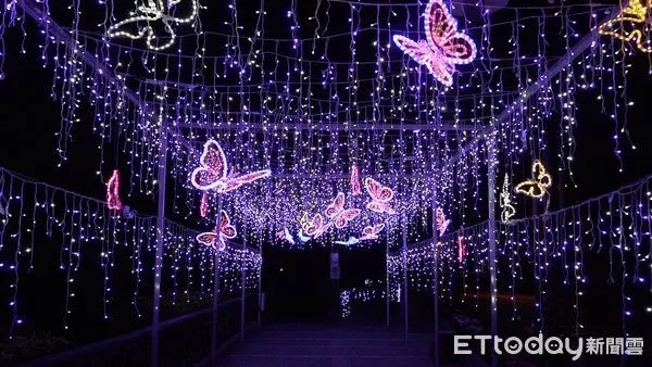 ▲雲端上的浪漫！梨山「山谷燈光節」登場，全國最高夢幻聖誕樹12/1點燈。（圖／參山處提供）