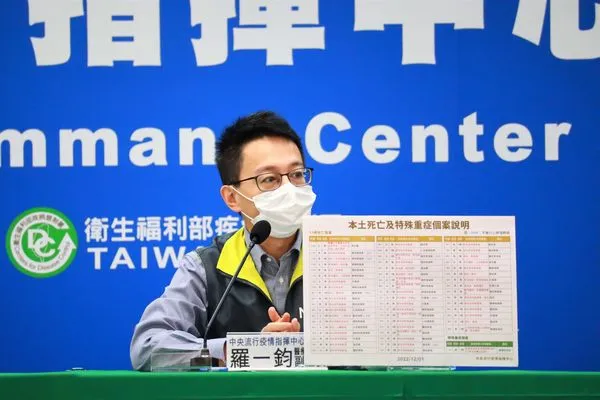 ▲▼12/1中央流行疫情指揮中心醫療應變組副組長羅一鈞。（圖／指揮中心提供）