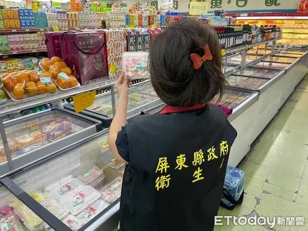 ▲屏東縣政府衛生局抽驗湯圓、火鍋料            。（圖／記者陳崑福翻攝，下同）