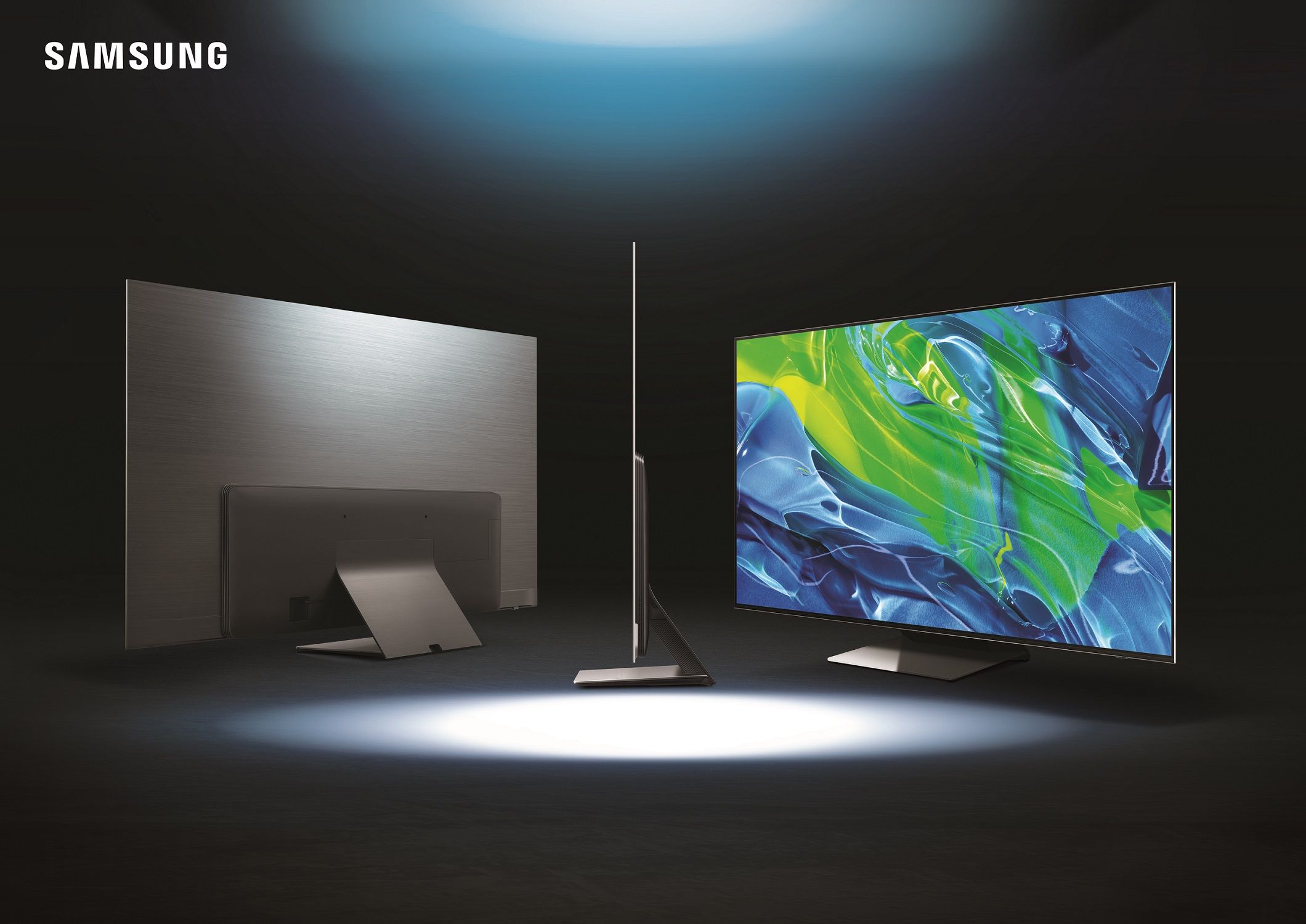 ▲三星在台發表旗下首款OLED電視。（圖／品牌提供）